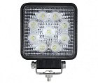 Světlomet LED 27W pracovní čtvercový 10-30V