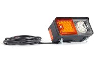 Svítilna  LED WAS W07P/491 sdružená přední, P-BL/OB