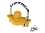 Zámek do tažného kloubu SAFETY žlutý