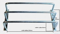 Mřížka na zadní svítilnu 200x100mm