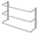 Mřížka na zadní svítilnu 260x170x80 mm