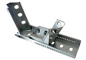 Držák motocyklu s automatickým zajištěním  680/190mm pozink