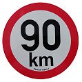 Omezení rychlosti 90 km retroreflexní pr. 200 mm