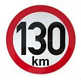 Omezení rychlosti 130 km retroreflexní pr. 150 mm (na přívěsy)