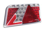 Svítilna Agados sdružená 26094, 12V, L-BL/BR/KO/ML/CO/RZ, baj6, dyn. blinkr. int. kontr. box